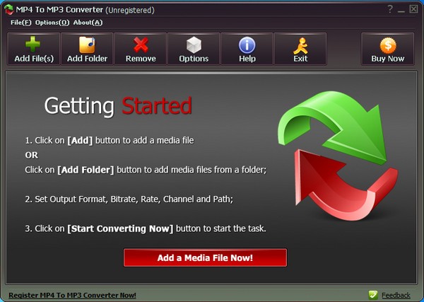 MP4 To MP3 Converter(MP4转换MP3软件)