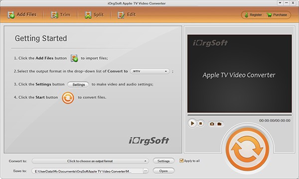 iOrgSoft Apple TV Video Converter(视频格式转换软件)
