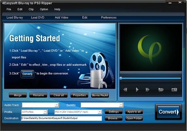 4Easysoft Blu-ray to PS3 Ripper(光盘翻录工具)
