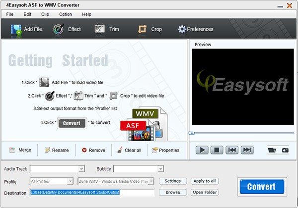 4Easysoft ASF to WMV Converter(视频转换软件)