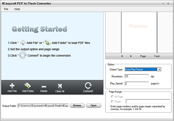 4Easysoft PDF to Flash Converter(PDF转换工具)