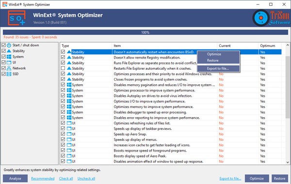 WinExt System Optimizer(电脑系统优化工具)