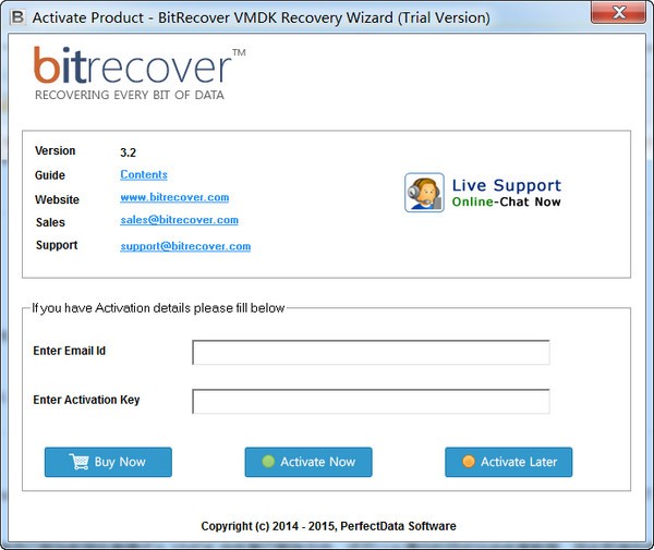 BitRecover VMDK Recovery Wizard(VMDK数据恢复工具)
