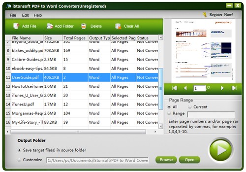 iStonsoft PDF to Word Converter(PDF转Word转换工具)