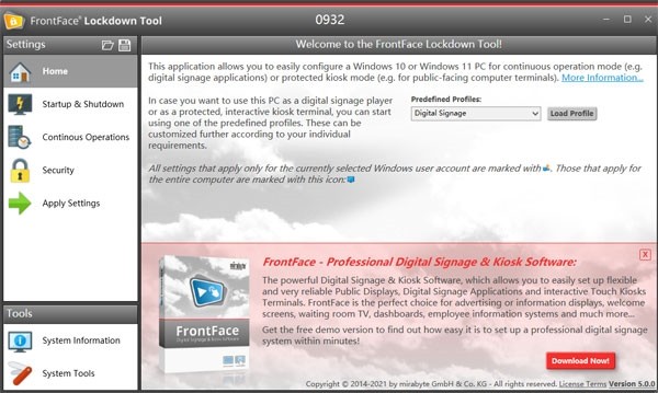 FrontFace Lockdown Tool(电脑锁定工具)