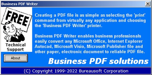 Business PDF Writer(PDF打印工具)