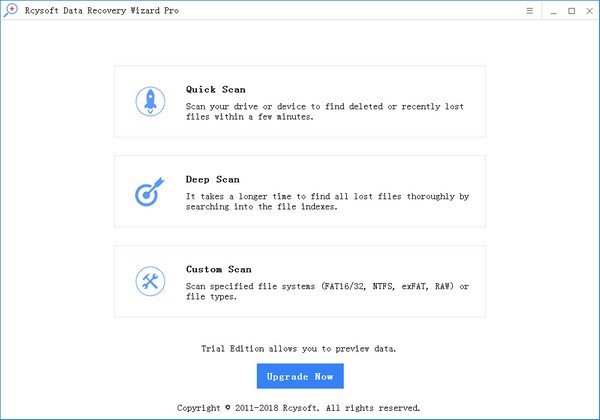 Rcysoft Data Recovery Wizard Pro(数据恢复工具)