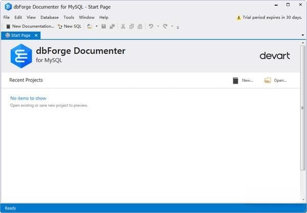 dbForge Documenter for MySQL(数据库文档生成器)