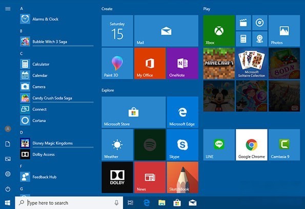 Backup Start Menu Layout(Win10备份开始菜单布局)