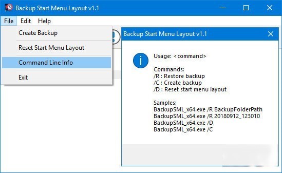 Backup Start Menu Layout(Win10备份开始菜单布局)