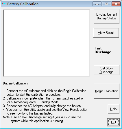 笔记本电池修复软件(Battery Calibration)