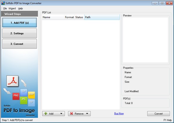 Softp PDF to Image Converter(PDF转图片转换器)