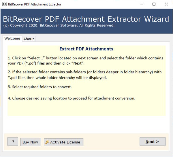 BitRecover PDF Attachment Extractor(PDF附件提取工具)