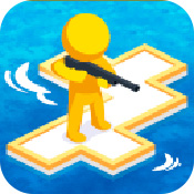 木筏战争疯狂海战0.20.0.11_英文安卓app手机游戏下载