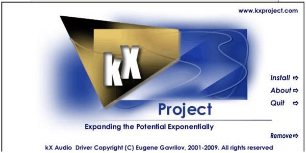 KX驱动安装教程