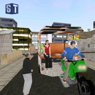 人力三轮车模拟器2.1_安卓单机app手机游戏下载