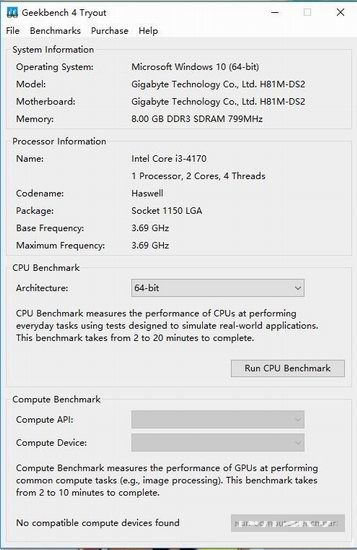 geekbench4免费版