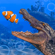 水下鳄鱼模拟器1.1_安卓单机app手机游戏下载