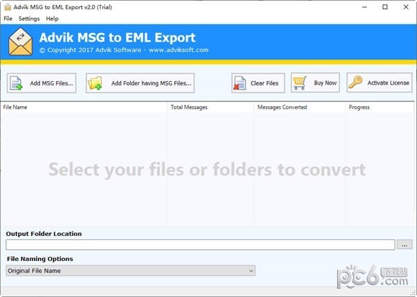 Advik MSG to EML Export(MSG转EML工具)