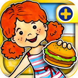 娃娃屋汉堡店解锁版中文版(PlayHome Plus)v1.2.0.36 免费安卓版_英文安卓app手机软件下载