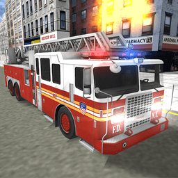 真正的消防车驾驶(Real Fire Truck Driving)v1.0.8 安卓版_英文安卓app手机软件下载