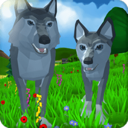 狼模拟器野生动物3D(Wolf Simulator: Wild Animals 3D)v1.045 安卓版_英文安卓app手机软件下载