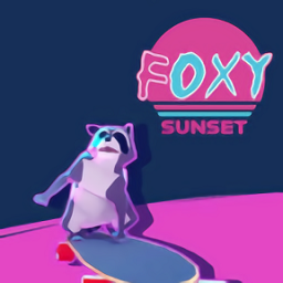 狐狸日落手游(Foxy Sunset Ride Synthwave Skating)v1.1 安卓版_中文安卓app手机软件下载
