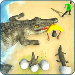 鳄鱼模拟器攻击游戏3d游戏v2.3 安卓版_中文安卓app手机软件下载