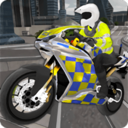 警察摩托模拟器(Police Motorbike Simulator 3D)v1.46 安卓版_英文安卓app手机软件下载