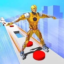 超级英雄滑冰游戏(superhero sky roller) v1