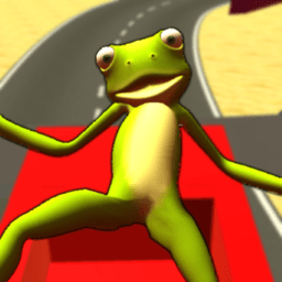 沙雕青蛙坐车游戏v1_中文安卓app手机软件下载