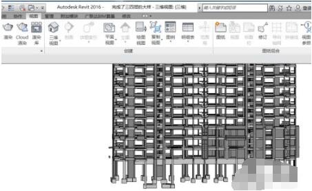 Autodesk revit怎么看三维视图？Autodesk revit看三维视图操作教程截图